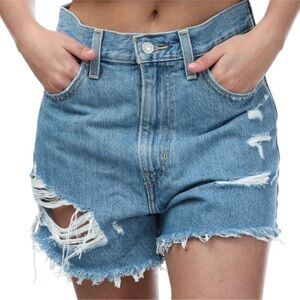 LEVIS PREMIUM HIGH WAISTED MOM SHIRTS NWOT SIZE 29